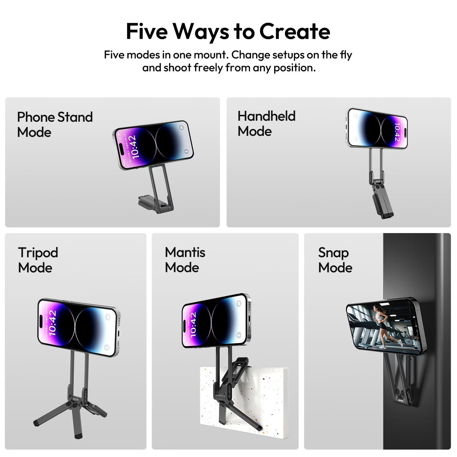5-in-1 Magnetic Phone Stand